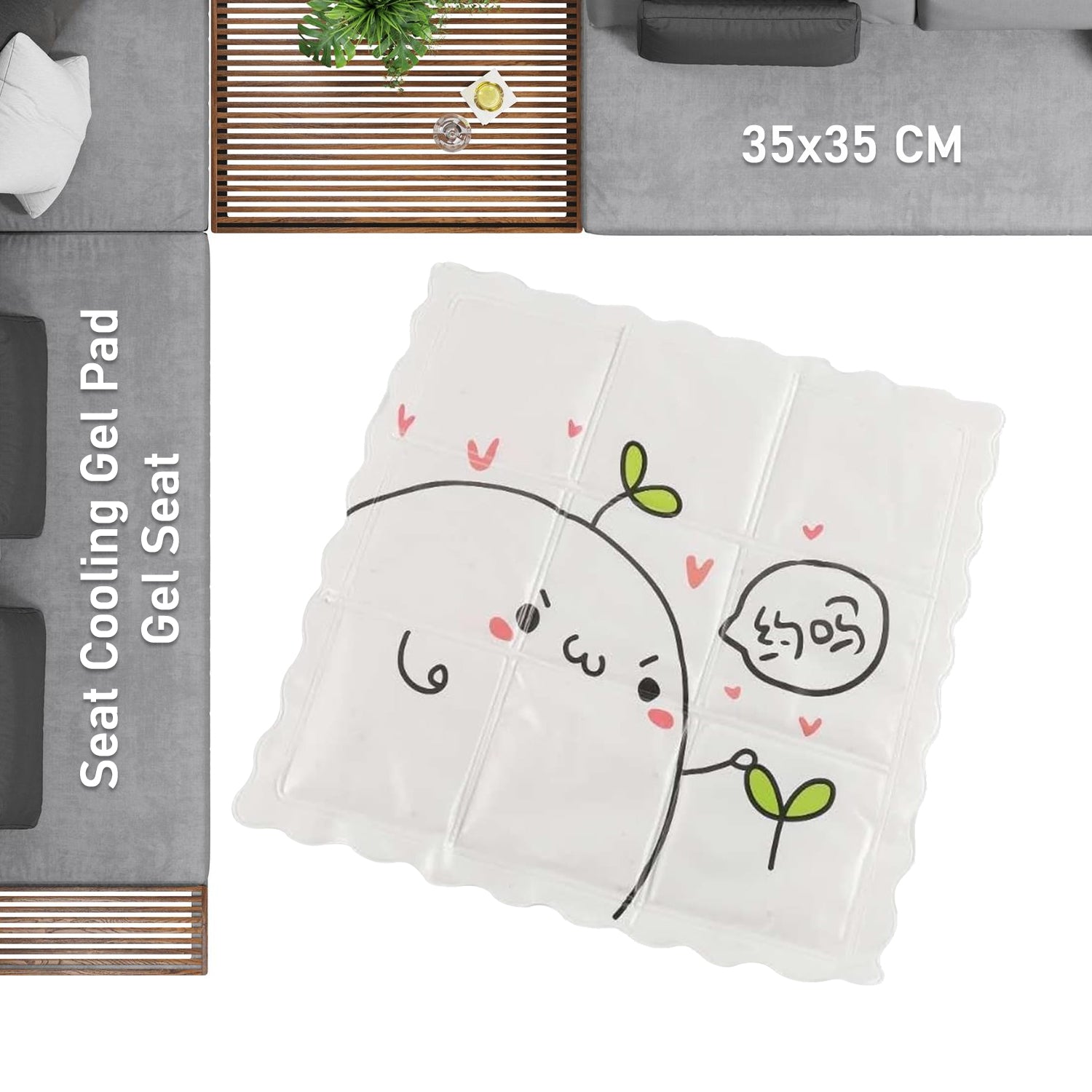 Ice Pad Cartoon Cute Summer Gel Cooling Office Cushion (3535 Cm  1 Pc) Ice Pad Cartoon Cute Summer Gel Cooling Office Cushion (3535 Cm  1 Pc)